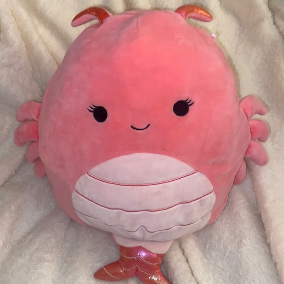 Simone the Shrimp 12โ Squishmallow - Picture 1 of 3